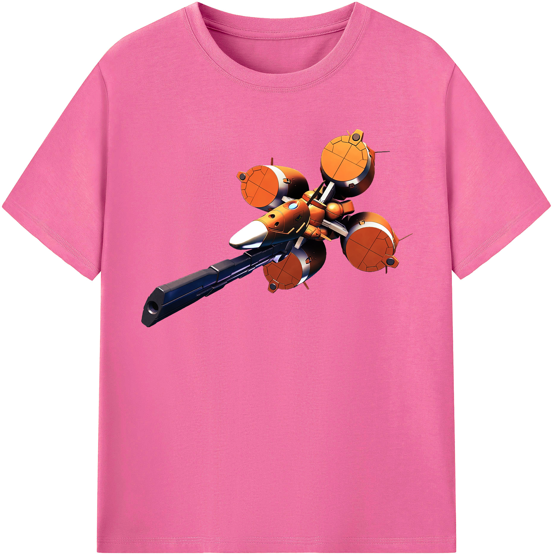 （画像用） 機動戦士ガンダム Mobile Suit Gundam レディースカジュアルプリントTシャツ（綿100％）